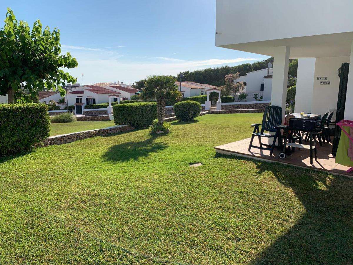Apartamento Ca la Marta apartamento con piscina y jardín a 150m de la playa Arenal d'en Castell Exterior foto