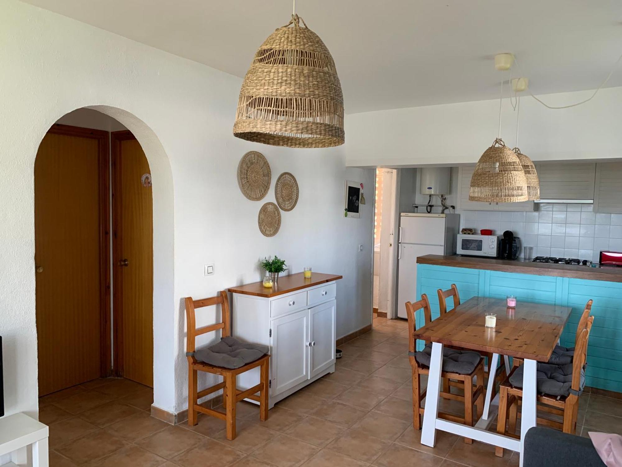 Apartamento Ca la Marta apartamento con piscina y jardín a 150m de la playa Arenal d'en Castell Exterior foto
